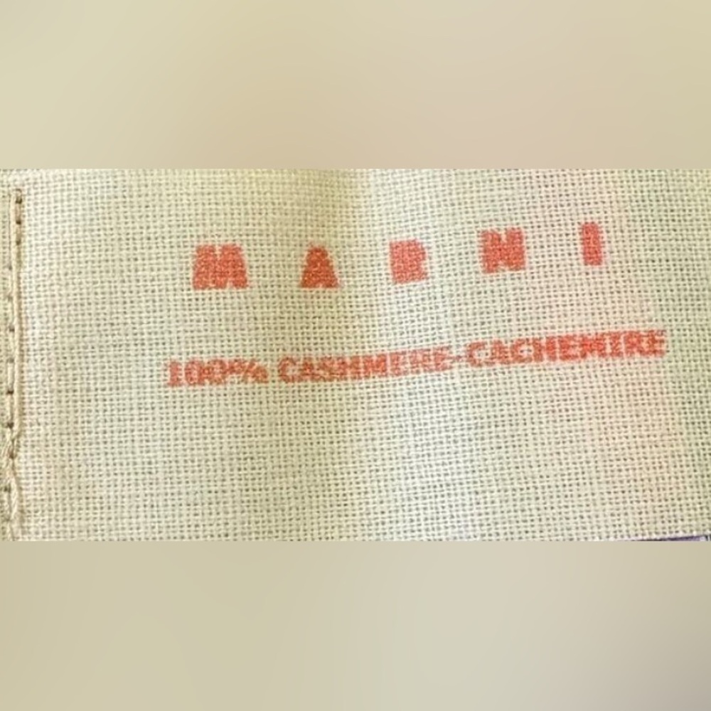Marni 100% Cashmere Open Front Cardigan - Picture 11 of 16